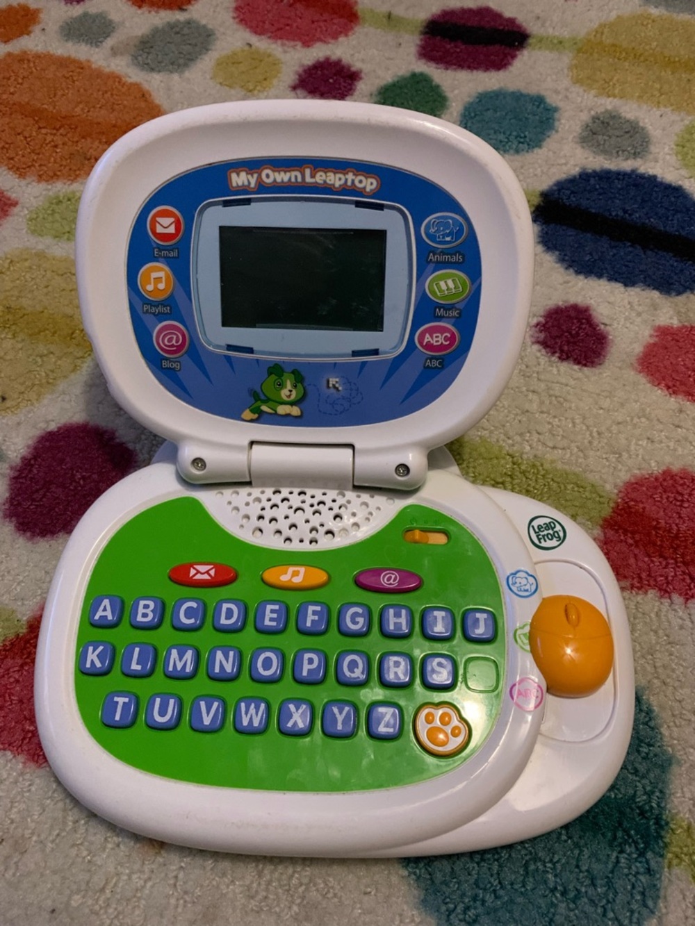 LeapFrog My Own Leaptop Educational Toy - Green & White